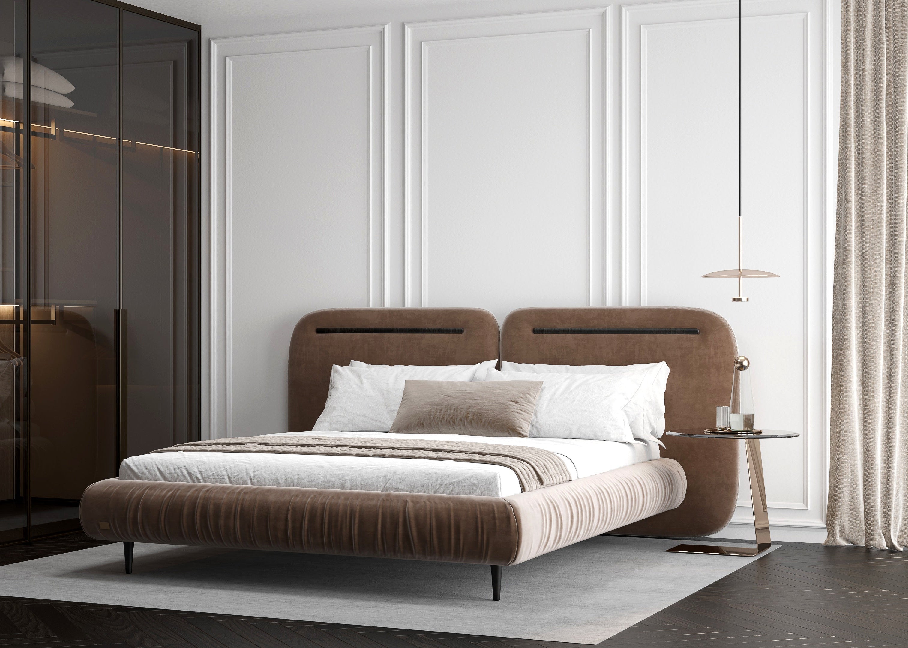 Murcia Bed – Art Deco Style