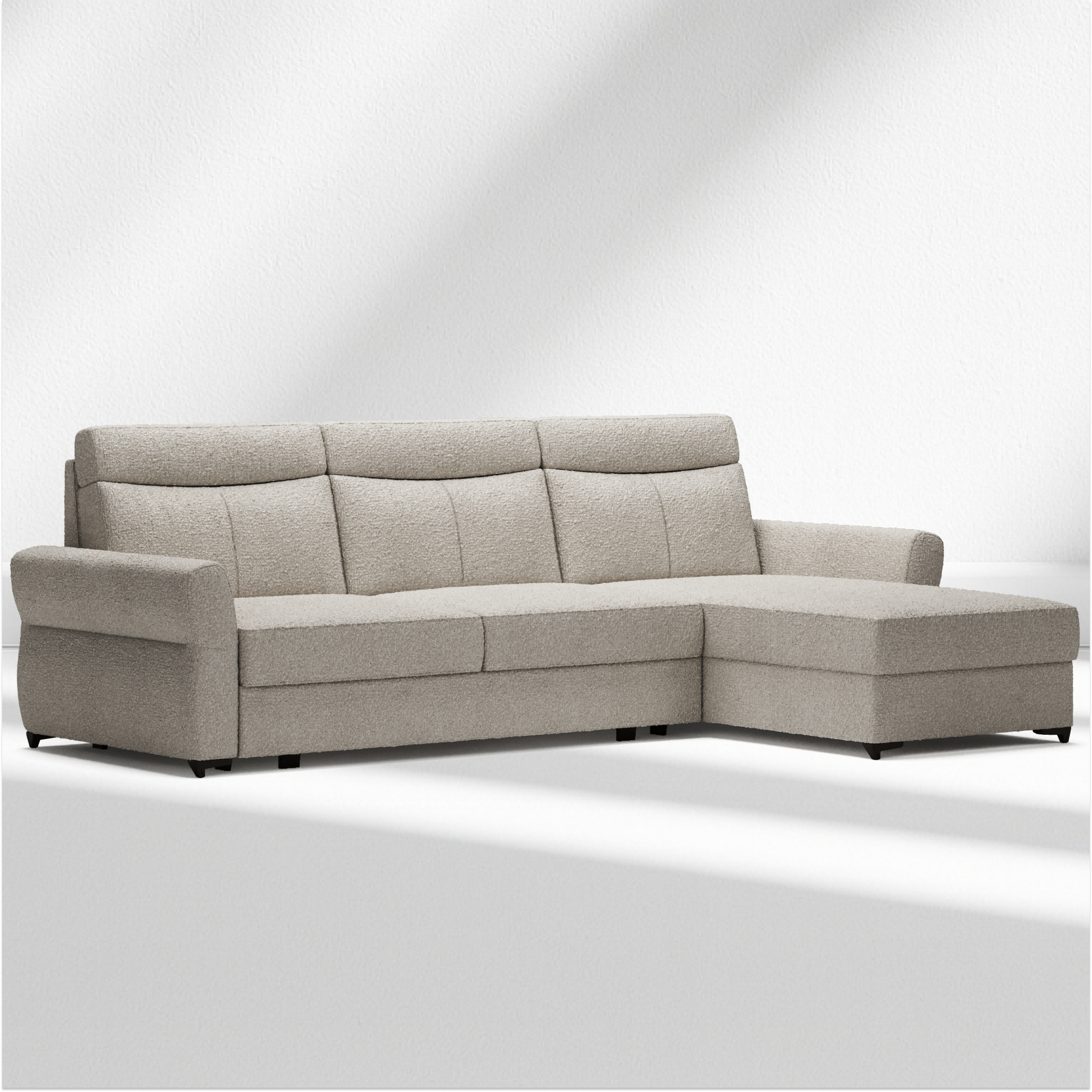 Murphy L-shape sofa-bed