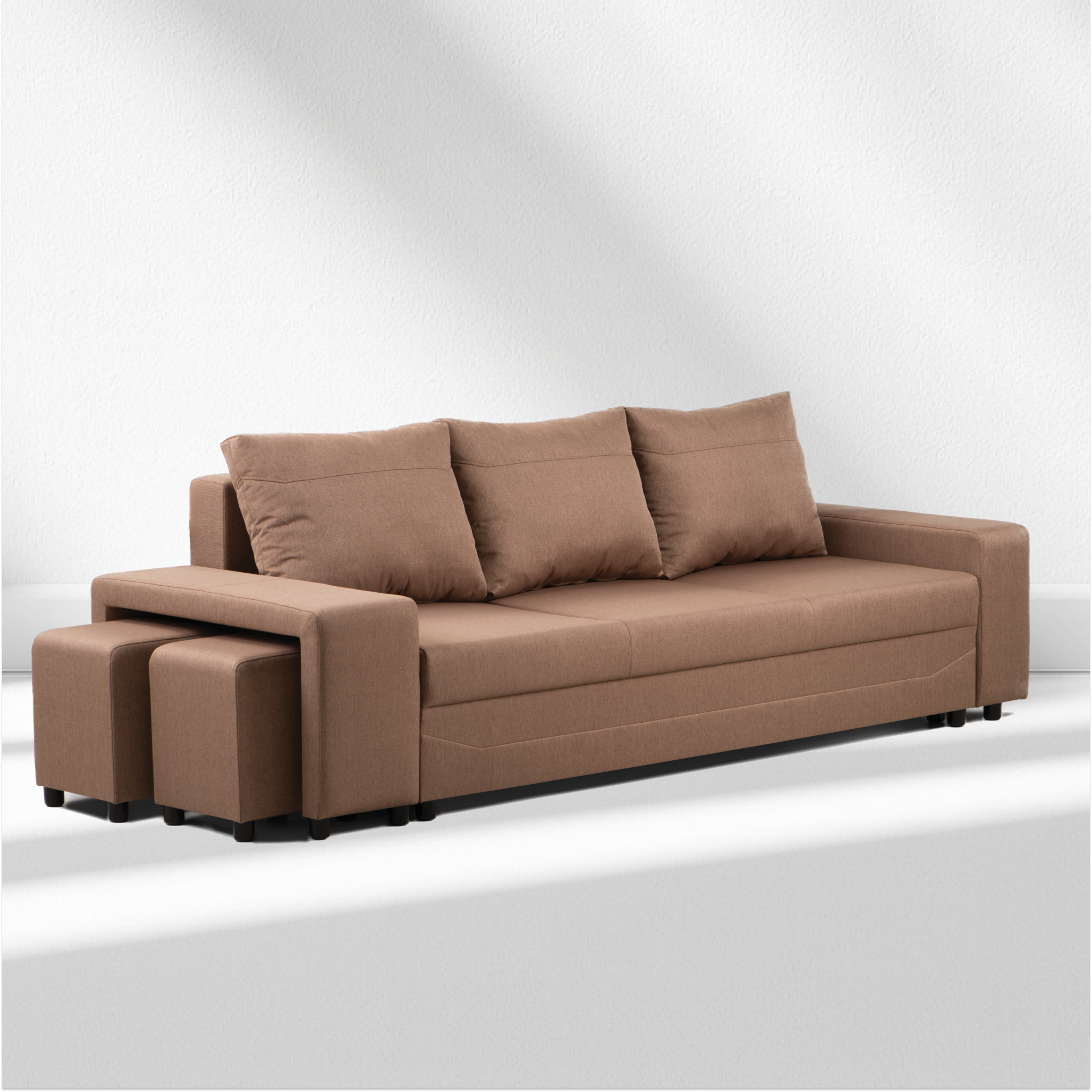 Nikos 3 seater sofa-bed