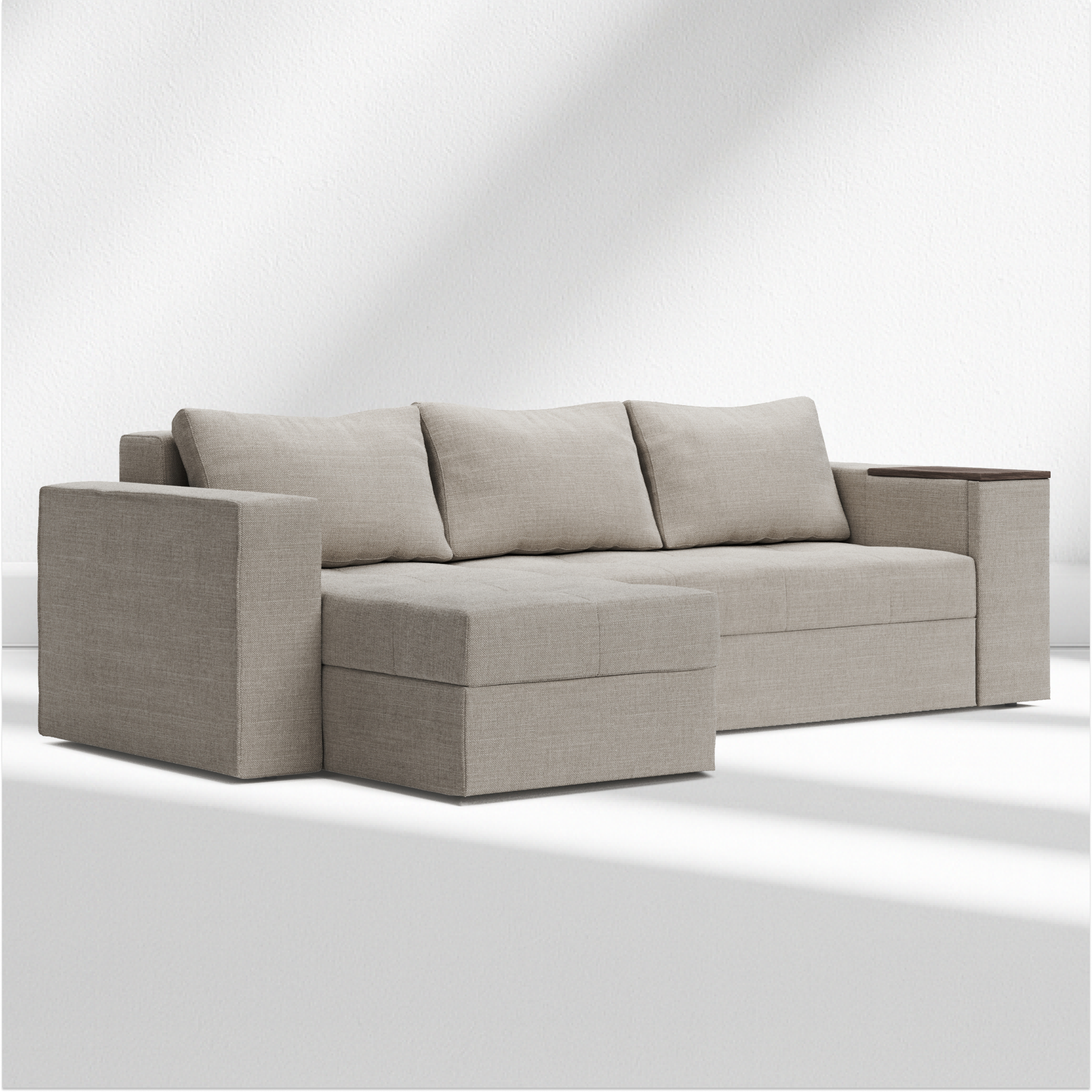 Quanti L-shape sofa-bed