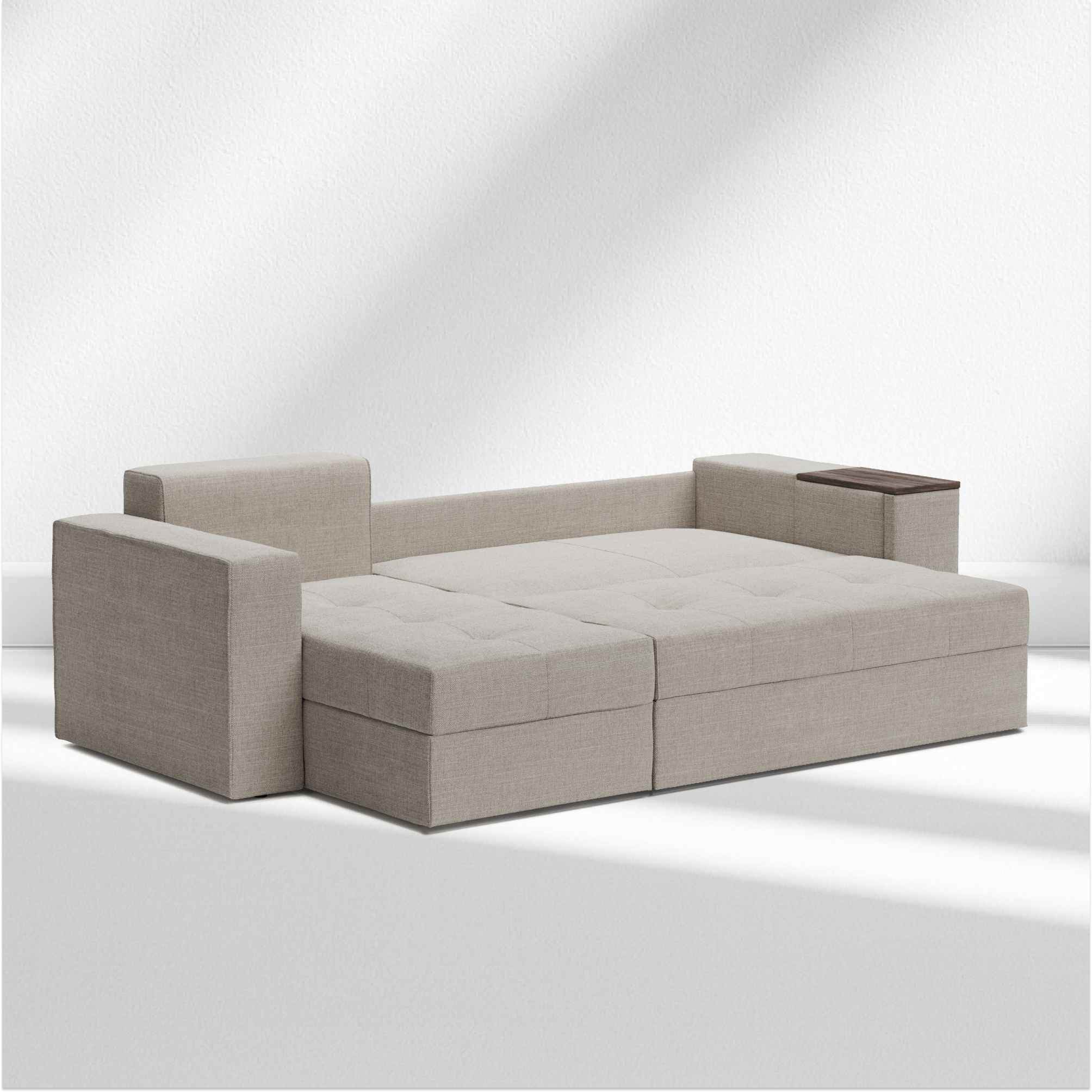 Quanti L-shape sofa-bed