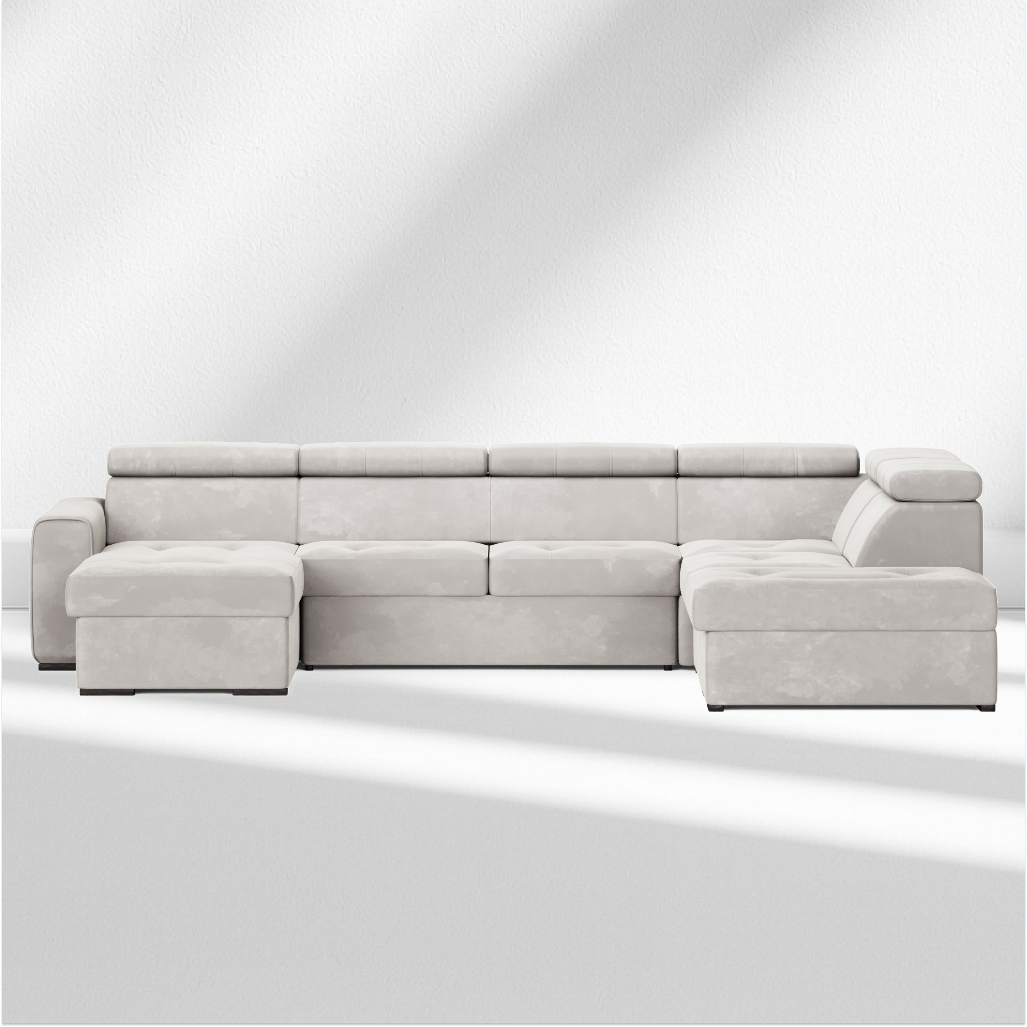 Rimini U shaped sofa-bed