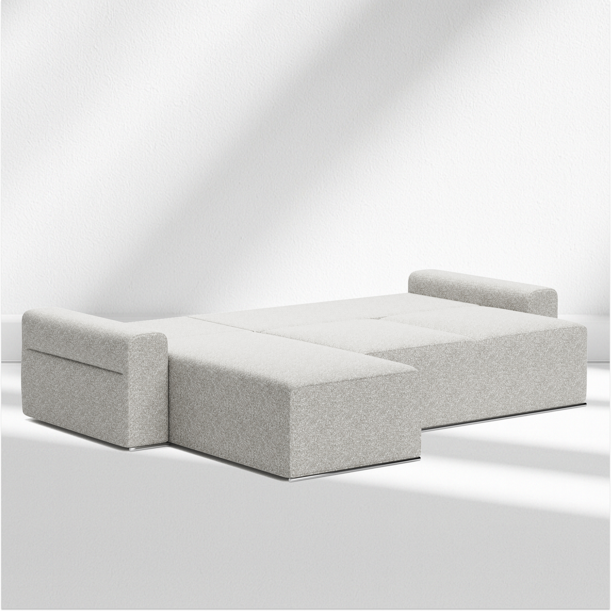 Santy L-shape sofa-bed