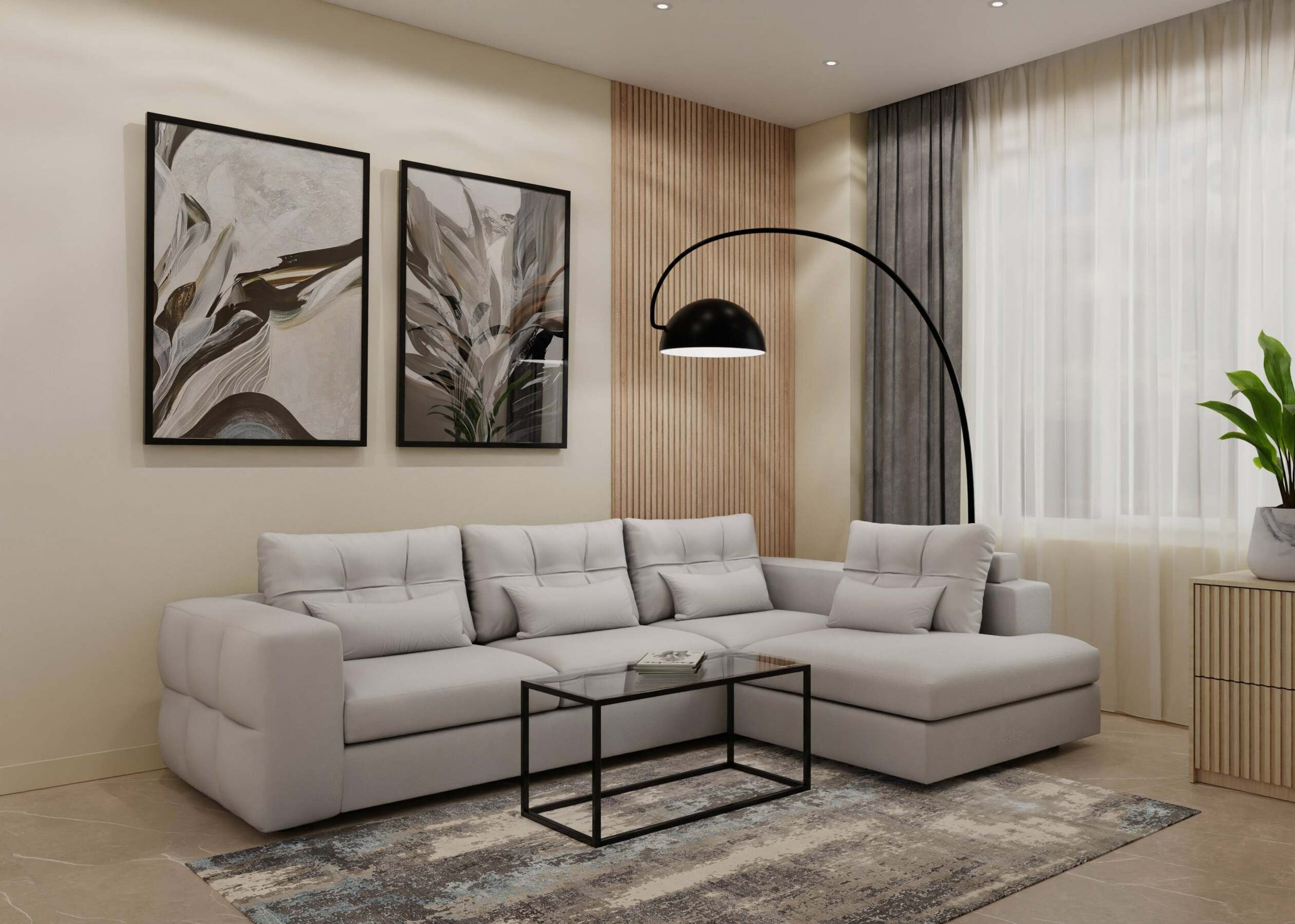 Alicante L-shape sofa