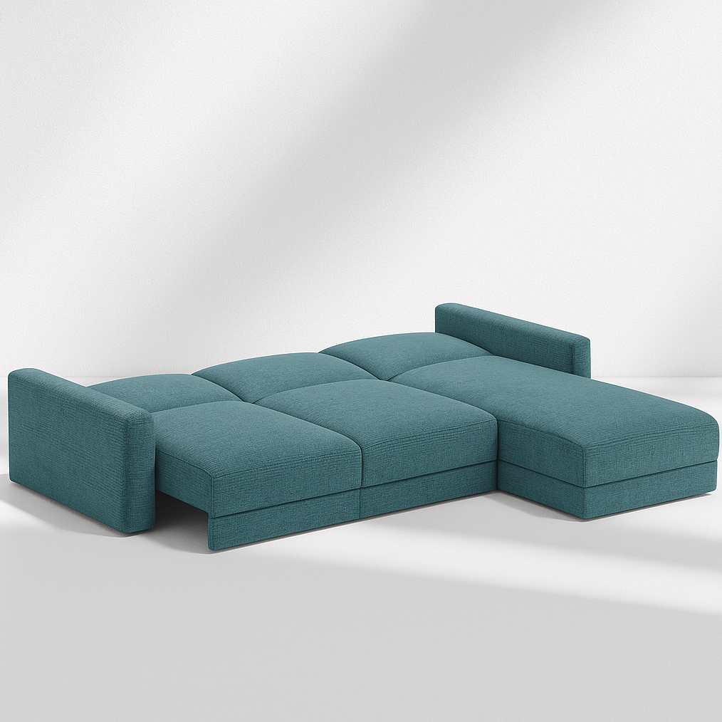 Oxy New L Shaped Sofa Bed ( Floor Sample) - Photo 4