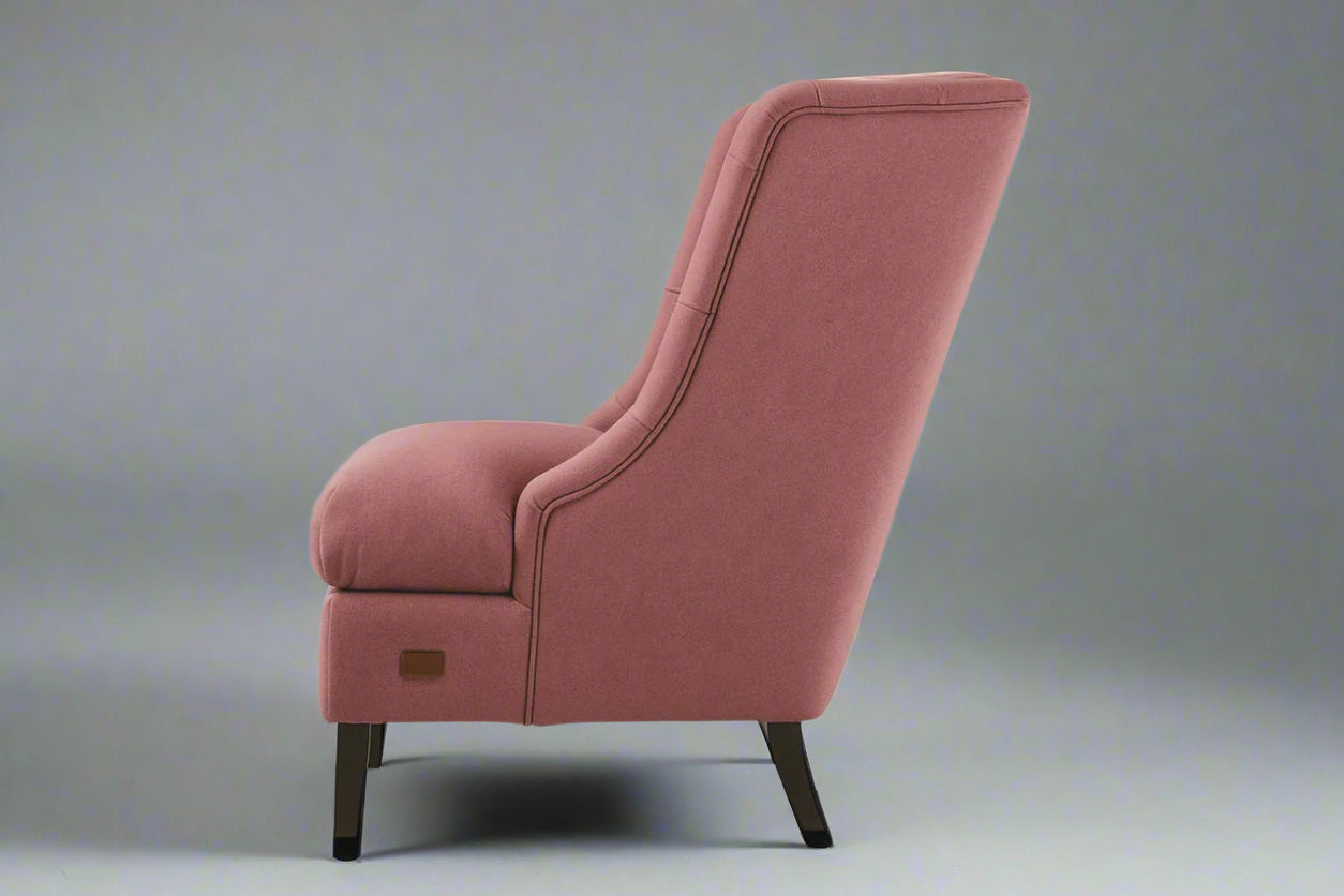 Lugo armchair pink