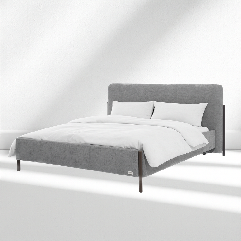 Slavia Bed — Solid Wood Collection