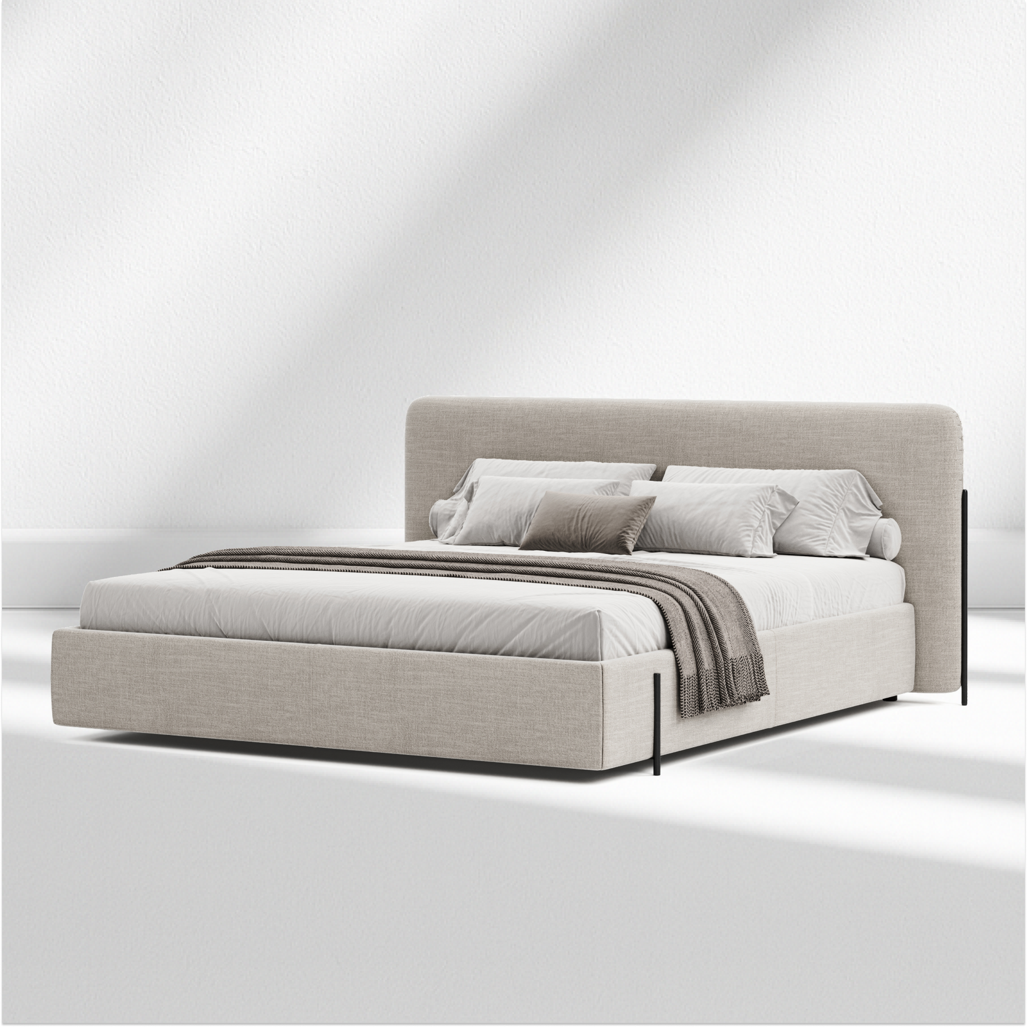 Slavia Bed - Steel Collection