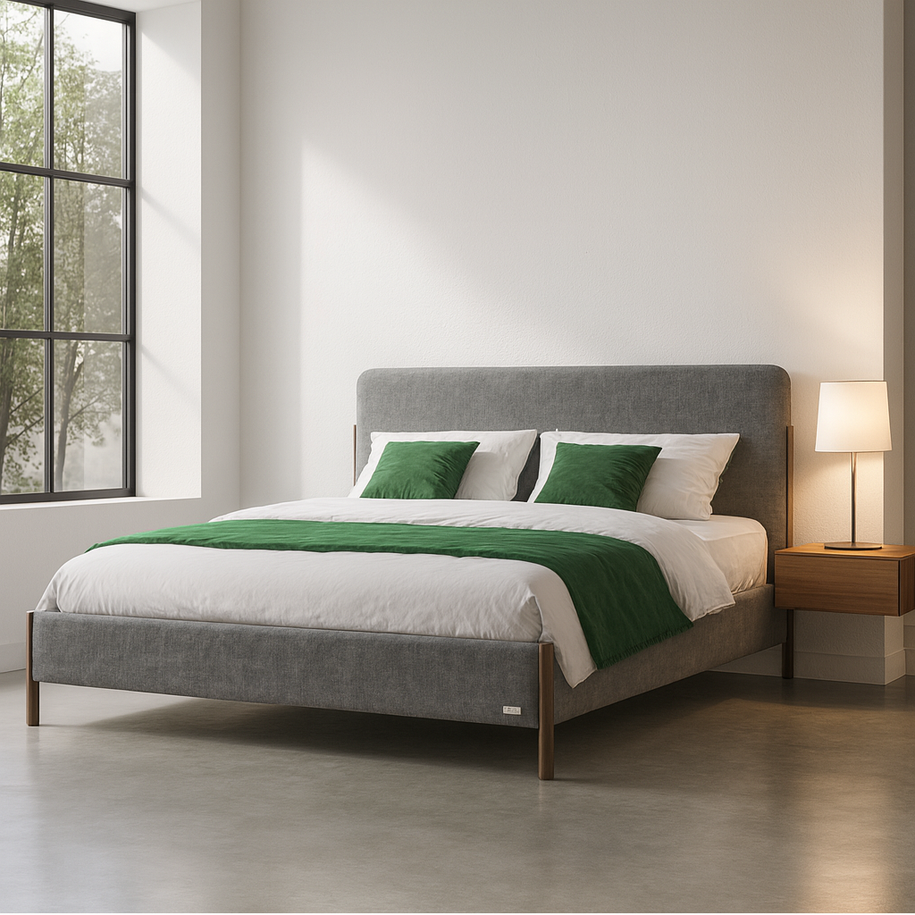 Slavia Bed — Solid Wood Collection