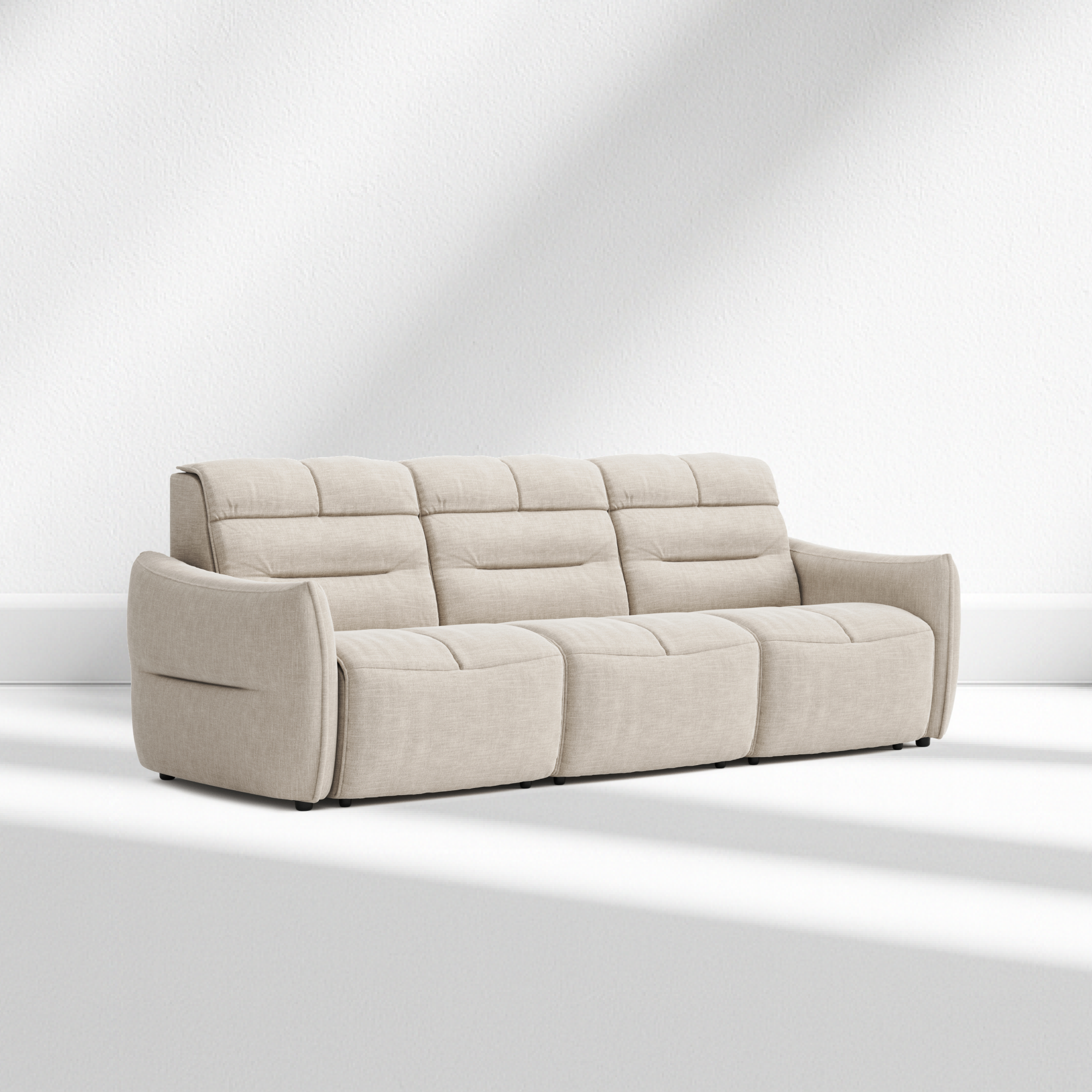 Torres 3 seater sofa with recliner